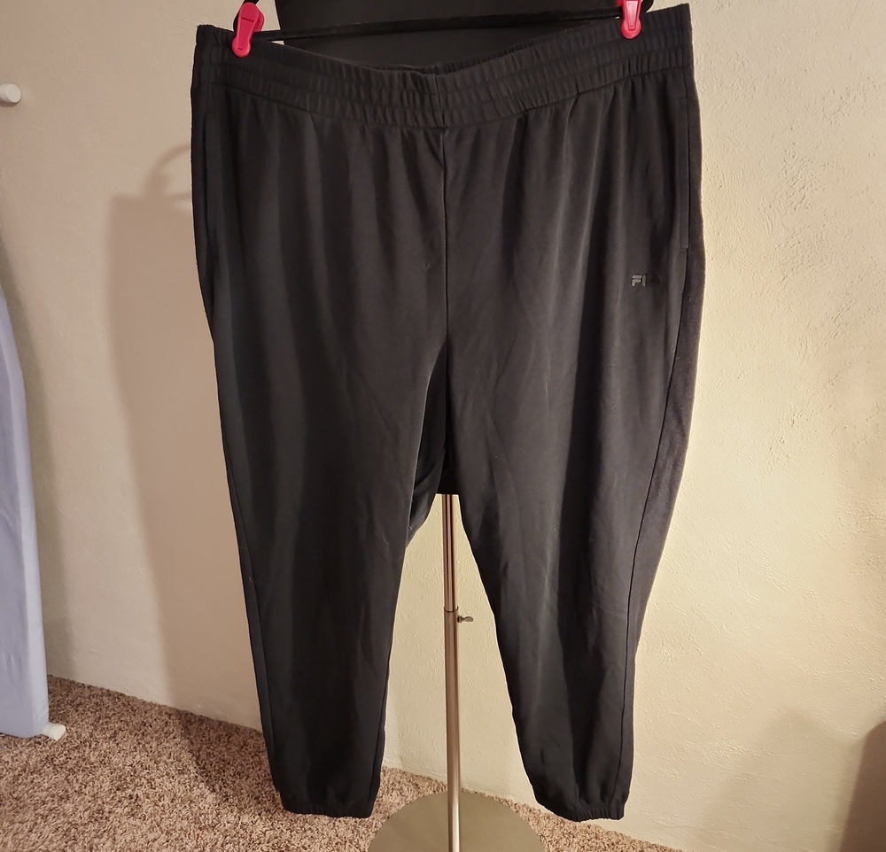 Fila Black Joggers Women's 3X